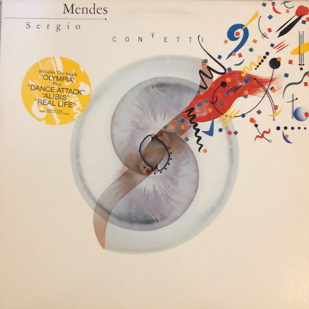 Sergio Mendes Confetti Vinyl Lp '84